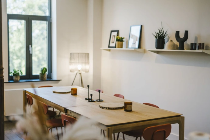 Espace de coworking nomade à la Ferme de Willambroux, Nivelles